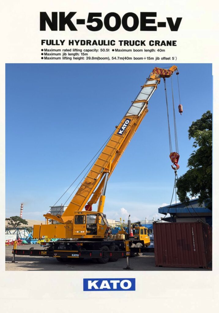 Mobile Crane KATO NK-500E-v 50 ton